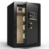 Large storage space safe, all steel strong anti-theft