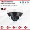 Hikvision compatible 6MP 3X Zoom PTZ Security Camera Human & Vehicle Detection Built-in Mic Video Surveillance IP Camera