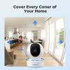Reolink E1 Pro 4MP HD Pan/Tilt IP Camera Baby Monitor 2.4G/5GHz WiFi Camera human detect Indoor Home Security Video Surveillance