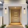 Outdoor Waterproof Transparent LED Crystal Wall Lamp(2 pack)