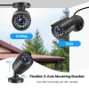 ZOSI 1080P 4-in-1 CCTV Security Camera ,3.6mm Lens 24 IR LEDs,80ft Night Vision ,Outdoor Whetherproof Surveillance Camera
