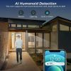 Outdoor Wireless Security IP Camera 4K 8MP HD Dual Lens External Wifi PTZ Camera Auto Tracking Street Surveillance Camera iCsee