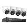 ANNKE 8CH 8MP Ultra HD PoE Network Video Security System 4K H.265 Surveillance NVR 4x8MP HD IP67 POE CCTV Bullet Cameras