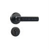 Tuya Fingerprint Door Lock with Lock Smart Fingerprint Door Handle with App Control and Key Biometric Door Lock, Fingerprint Door Lock for Bedroom