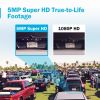 ANNK H.265+ 5MP Lite Ultra HD 8CH DVR CCTV Security System Outdoor 5MP EXIR Night Vision Camera Video Surveillance Kit