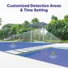 SANNCE 10CH 5MP WIFI Wireless Video Security System With 4X 5MP Outdoor Surveillance IP Camera Audio Recording AI Detection