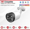 Hikvision Compatible 5MP 8MP Colorvu Mini Bullet IP Camera Built-in Mic Human Vehicle Detection CCTV Surveillance Network Camera
