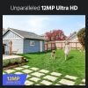 Annke 12MP HD IP Security Camera Poe 6K Dual Light Audio Fixed Bullet Camera Human Vehicle Detection 256G SD Storage ONVIF IP67